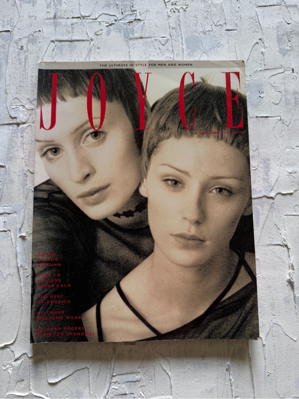 Vintage Joyce magazine vintage Autumn 1993